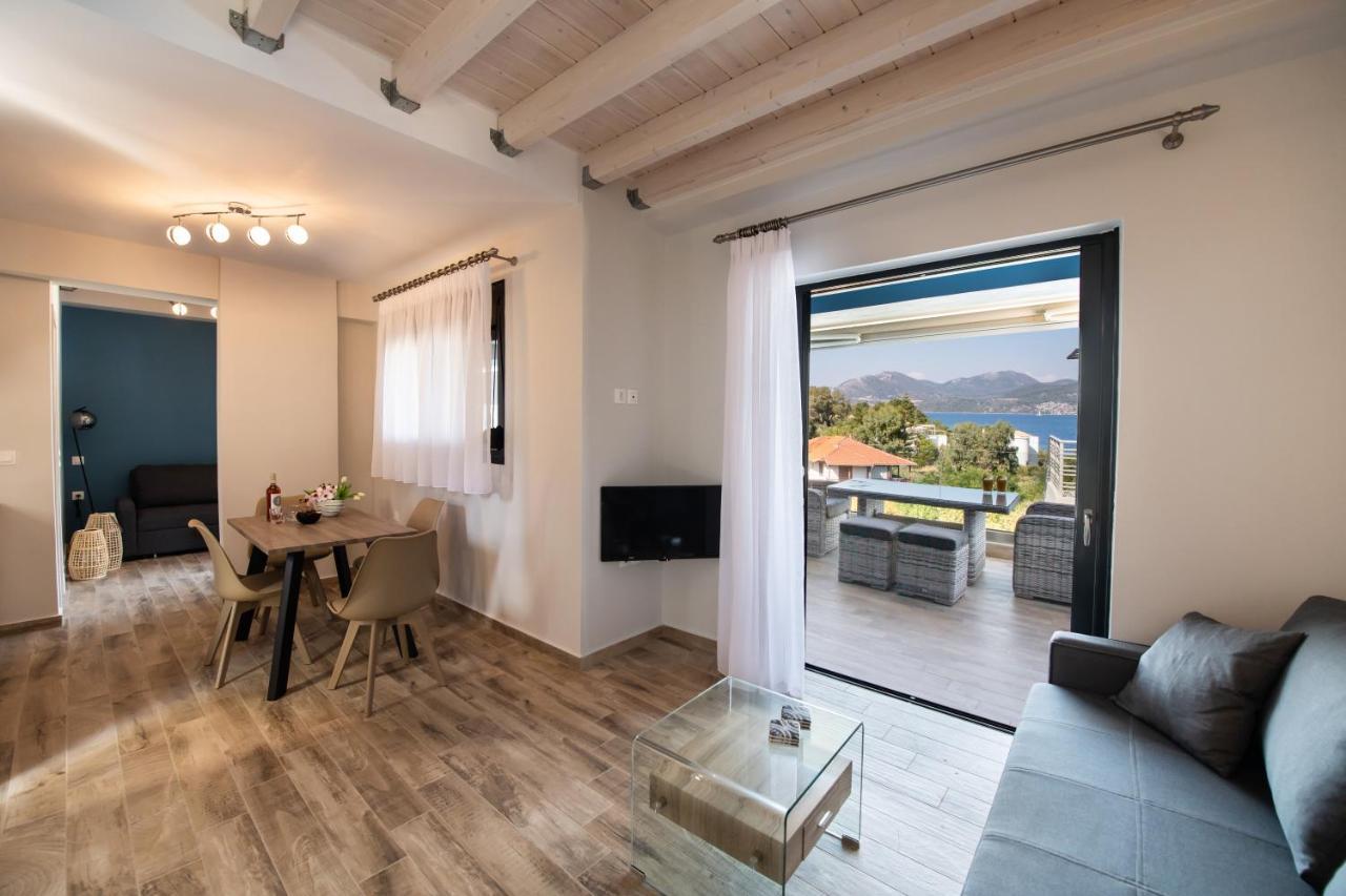 Blue House Luxury Apartment Никиана Экстерьер фото